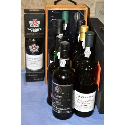 312 - PORT, nine bottles of non-vintage Port comprising one bottle of one bottle of Fonseca Terra Prima Fi... 