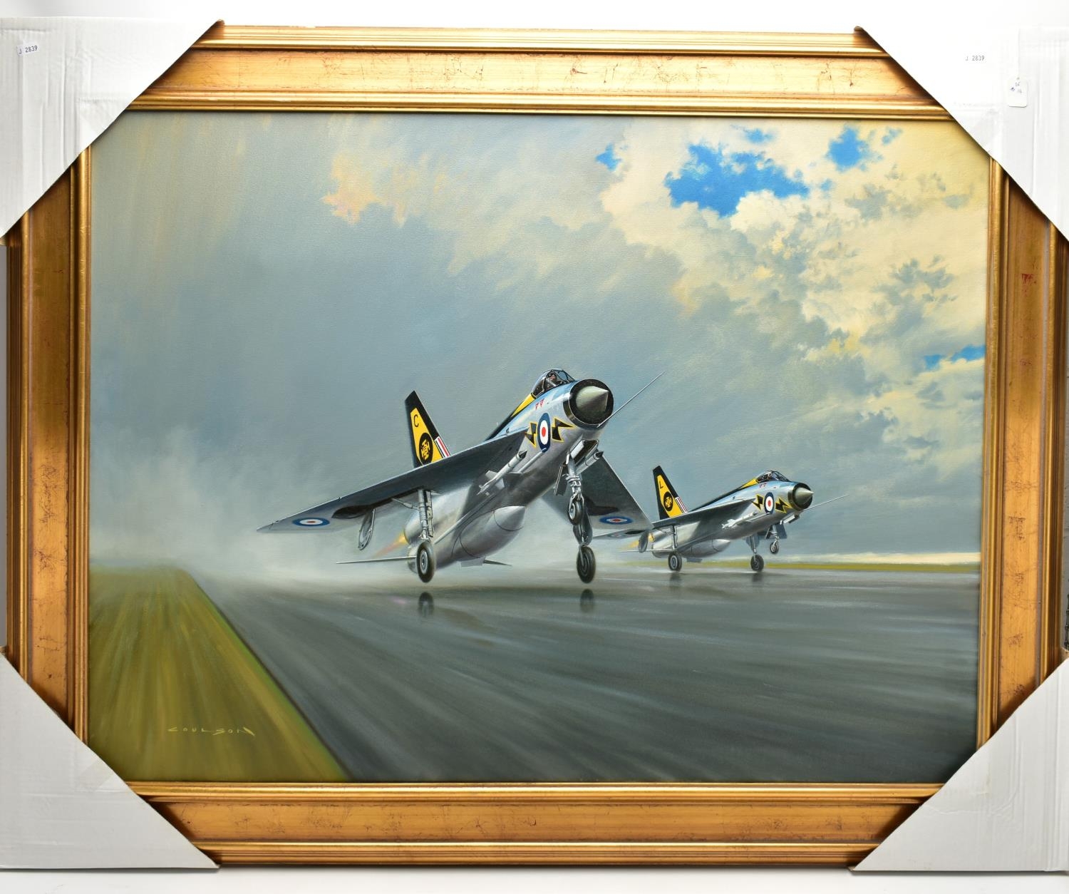 GERALD COULSON (BRITISH 1926-2021) 'THUNDER AND LIGHTNINGS', A Pair Of ...