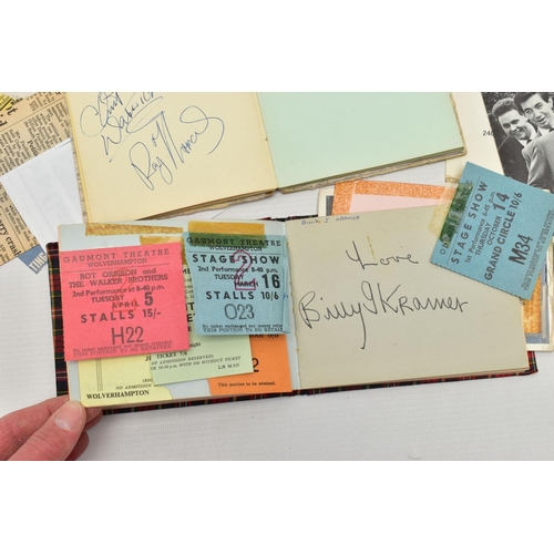 183 - AUTOGRAPHS, two autograph books containing the signatures of pop groups and individual artists from ... 