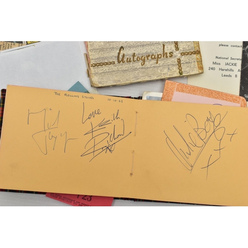 183 - AUTOGRAPHS, two autograph books containing the signatures of pop groups and individual artists from ... 