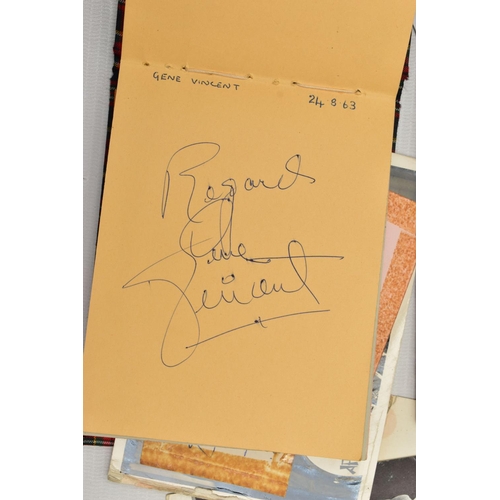 183 - AUTOGRAPHS, two autograph books containing the signatures of pop groups and individual artists from ... 