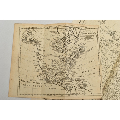 186 - TWO 18TH CENTURY MAPS OF AMERICA' comprising 'A correct map of the United States of America' by Thom... 