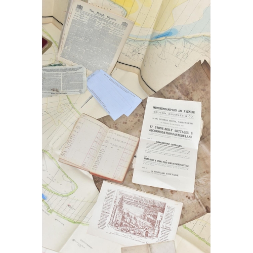 199 - INDENTURES & EPHEMERA, a collection of approximately 70-80 Conveyances, Leases, Mortgages, Deeds, Pr... 