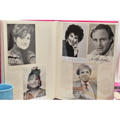 201 - SHOWBIZ AUTOGRAPHS, a large collection of autographs, signed photographs and mixed ephemera from som... 