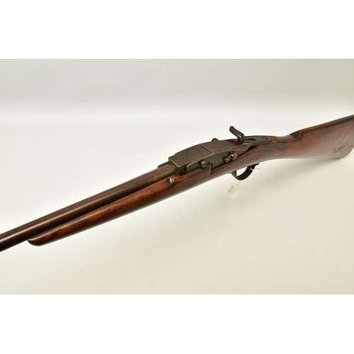 322 - A SINGLE BARREL .410   SHOTGUN, bearing no visible serial number or maker's name, chambered and prov... 