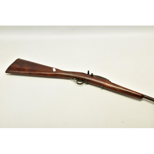 322 - A SINGLE BARREL .410   SHOTGUN, bearing no visible serial number or maker's name, chambered and prov... 