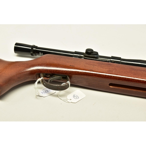 325 - A .22  B.S.A. METEOR SUPER AIR RIFLE, serial number TE1960, fitted with a B.S.A. 4x20 scope, it is i... 