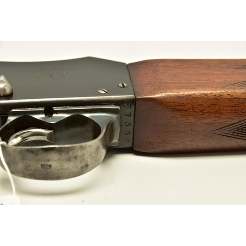 330 - A 12 BORE 2½ CHAMBERED GREENER G.P MARTINI ACTION SINGLE BARREL SHOTGUN, serial number 37355, barrel... 