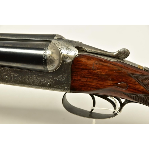 331 - A 12 BORE DOUBLE BARREL SIDE BY SIDE BOXLOCK NON EJECTOR SHOTGUN BY E. & G. HIGHAM, serial number 27... 