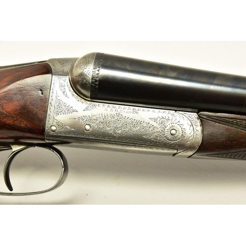 331 - A 12 BORE DOUBLE BARREL SIDE BY SIDE BOXLOCK NON EJECTOR SHOTGUN BY E. & G. HIGHAM, serial number 27... 