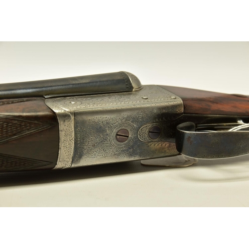 331 - A 12 BORE DOUBLE BARREL SIDE BY SIDE BOXLOCK NON EJECTOR SHOTGUN BY E. & G. HIGHAM, serial number 27... 