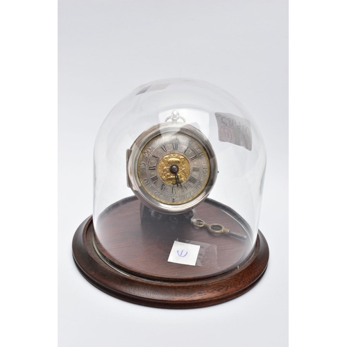 20 - A GEORGE III SILVER 'OIGNON' PAIR CASE VERGE KEY WOUND POCKET WATCH SIGNED JOHN SHEPHERD, the silver... 