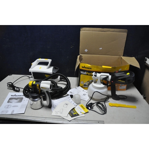 1052 - A BOXED WAGNER FLEXIO 687 DOMESTIC PAINT SPRAYER and a Wagner W575 Universal sprayer (both PAT pass ... 