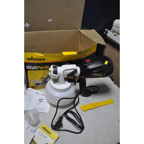 1052 - A BOXED WAGNER FLEXIO 687 DOMESTIC PAINT SPRAYER and a Wagner W575 Universal sprayer (both PAT pass ... 