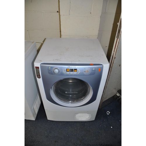 1096 - A HOTPOINT AQUALTIS AQCF 852BU CONDENSING DRYER, width 60cm x depth 62cm x height 85cm (PAT pass and... 