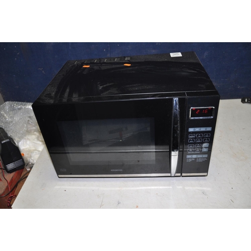 1130 - A KENWOOD K28CB10 MICROWAVE/COMBINATION GRILL, in black (PAT pass and working)