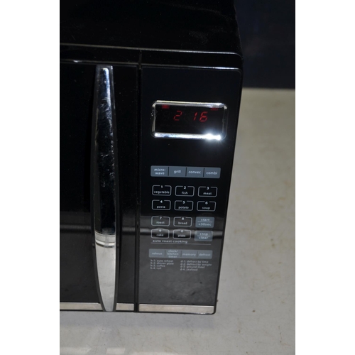 1130 - A KENWOOD K28CB10 MICROWAVE/COMBINATION GRILL, in black (PAT pass and working)