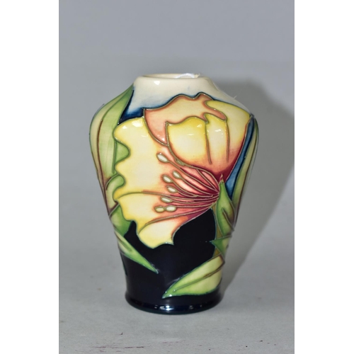 423 - A MOORCROFT POTTERY 'ODE TO MAY' VASE, the shouldered vase, in Ode to May pattern by Sian Leeper, de... 