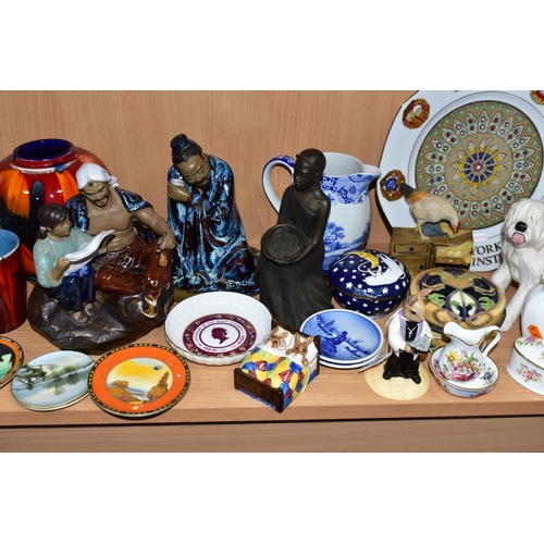 457 - A GROUP OF CERAMICS AND SUNDRY ITEMS, to include Royal Doulton Bunnykins 'Vicar Bunnykins' DB254, an... 