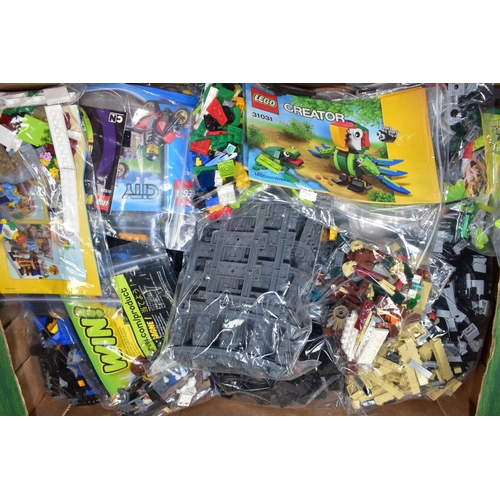 483 - A QUANTITY OF ASSORTED LEGO SETS, assorted sets from the City, Creator, Elves, Mixels, Monster Fight... 