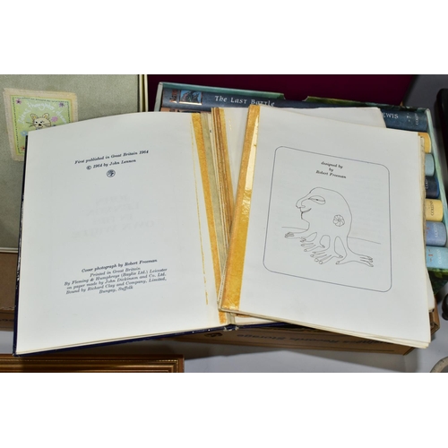 495 - ONE BOX OF BACKGAMMON CASES AND A 1964 BOOK BY JOHN LENNON 'JOHN LENNON IN HIS OWN WRITE', cover pho... 