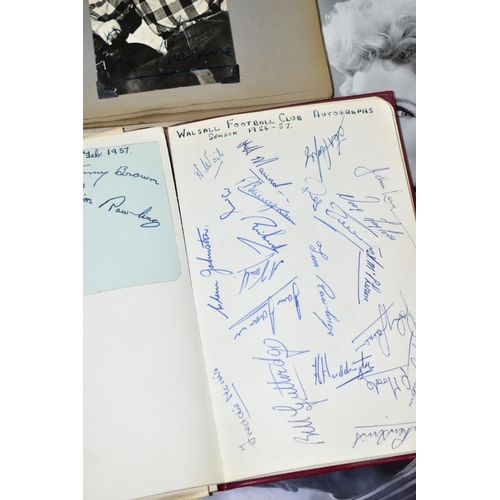 531 - A COLLECTION OF AUTOGRAPHS, STUDIO CARDS AND PUBLICITY PHOTOGRAPHS ETC., majority are stars of the 1... 