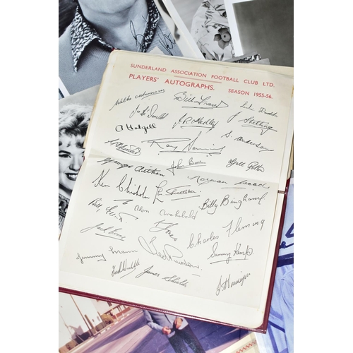 531 - A COLLECTION OF AUTOGRAPHS, STUDIO CARDS AND PUBLICITY PHOTOGRAPHS ETC., majority are stars of the 1... 