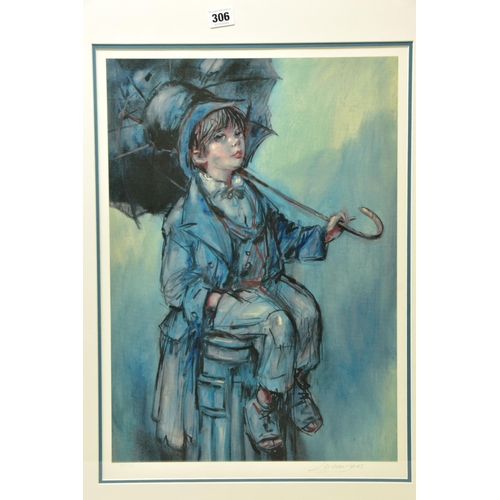 306 - BARRY LEIGHTON-JONES (BRITISH 1932-?) TWO SIGNED LIMITED EDITION GICLEÉ PRINTS, comprising 'Young Gr... 