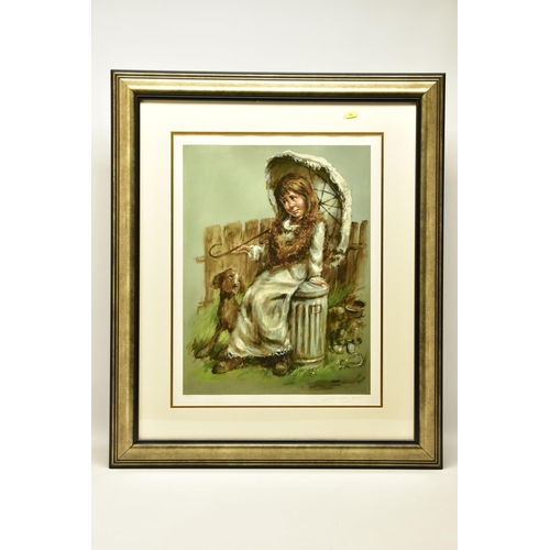 306 - BARRY LEIGHTON-JONES (BRITISH 1932-?) TWO SIGNED LIMITED EDITION GICLEÉ PRINTS, comprising 'Young Gr... 