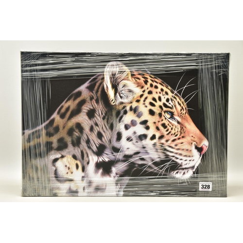 328 - DARRYN EGGLETON (SOUTH AFRICA 1981) 'THE WILD SIDE I', a signed limited edition box canvas print dep... 