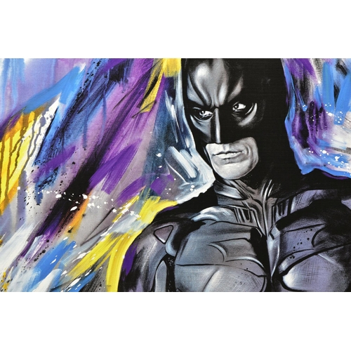 334 - JEN ALLEN (BRITISH 1979) 'SILENT GUARDIAN' a limited edition print of Batman 26/195, signed lower le... 