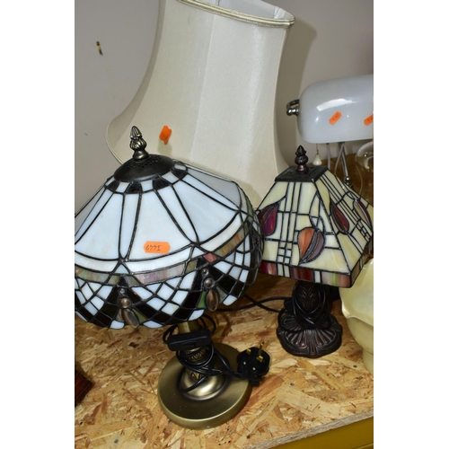 342 - A GROUP OF TABLE LAMPS, to include eight late twentieth century/twenty first century lamps, two pair... 