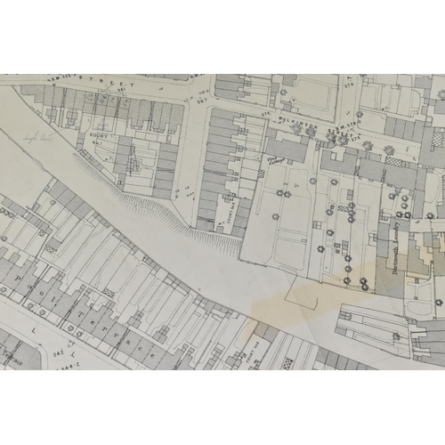 348 - ORDNANCE SURVEY MAPS, seven maps Zincographed and Published by the Ordnance Survey Office, Southampt... 