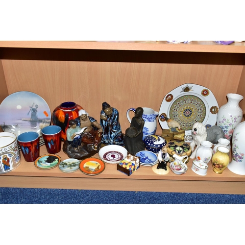 457 - A GROUP OF CERAMICS AND SUNDRY ITEMS, to include Royal Doulton Bunnykins 'Vicar Bunnykins' DB254, an... 