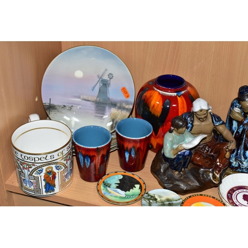 457 - A GROUP OF CERAMICS AND SUNDRY ITEMS, to include Royal Doulton Bunnykins 'Vicar Bunnykins' DB254, an... 