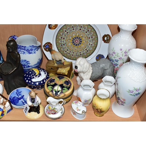 457 - A GROUP OF CERAMICS AND SUNDRY ITEMS, to include Royal Doulton Bunnykins 'Vicar Bunnykins' DB254, an... 