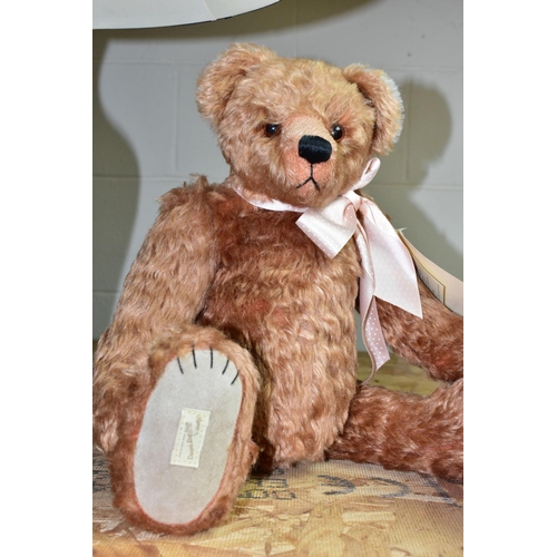 617 - TWO DEAN'S RAG BOOK COMPANY LIMITED EDITION TEDDY BEARS, comprising 'Tearose' a jointed body bear co... 