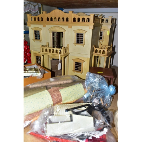 646 - A PAIR OF SYLVANIAN FAMILIES COUNTRY MANSION HOUSE BUILDINGS, both with minor damage and discolourat... 