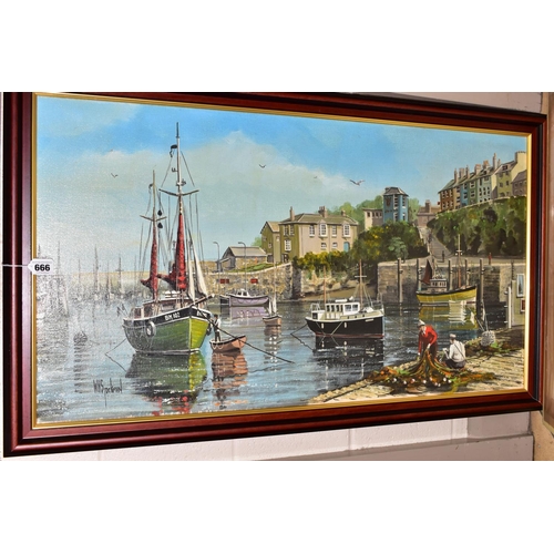 666 - ELEVEN MARITIME / BOATING THEMED OILS AND ACRYLICS, to include William Henry Stockman (British 1935-... 