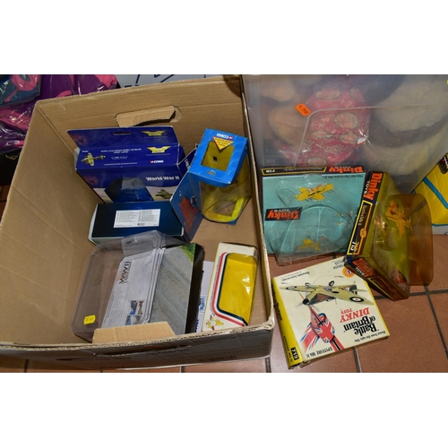 680 - A QUANTITY OF EMPTY DINKY AND OTHER DIECAST TOY BOXES, majority are aircraft, boxes include Battle o... 