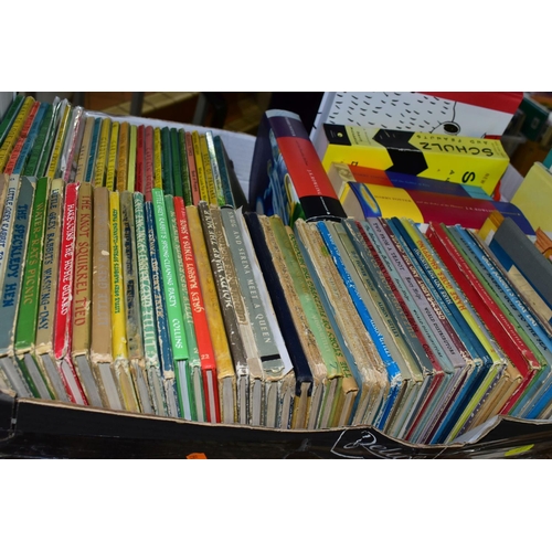 682 - CHILDREN'S BOOKS, nine boxes containing a large collection of mostly Children's Publications in hard... 