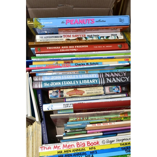 682 - CHILDREN'S BOOKS, nine boxes containing a large collection of mostly Children's Publications in hard... 