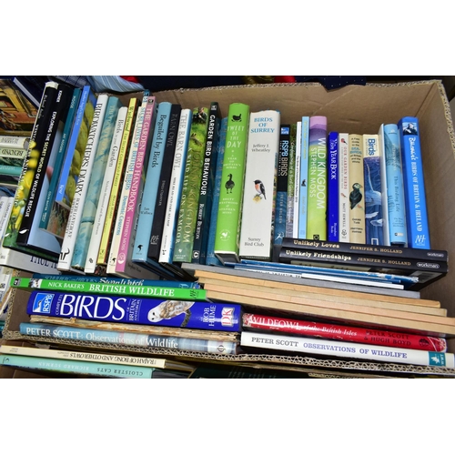 723 - BOOKS, six boxes containing approximately 200+ titles in hardback and paperback format mostly concer... 