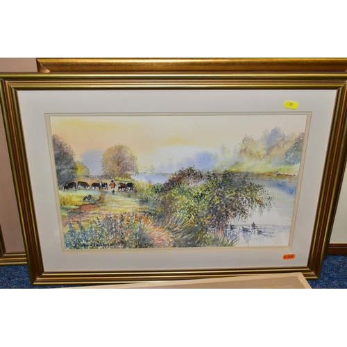 737 - JOHN H. INSTANCE (BRITISH 1945) SIXTEEN WATERCOLOURS BY THE WORCESTERSHIRE ARTIST, subjects are most... 