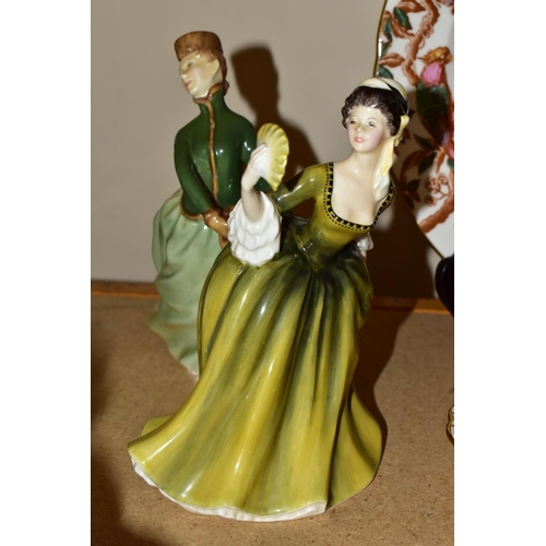 745 - FIVE ROYAL DOULTON FIGURINES, comprising 'Make Believe' HN2225, Ascot HN2356, Victoria HN2471, Simon... 