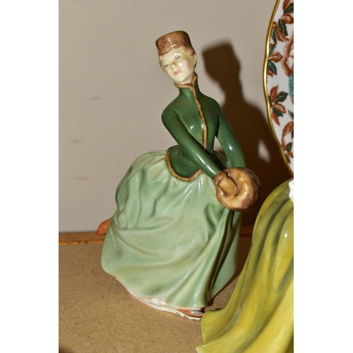 745 - FIVE ROYAL DOULTON FIGURINES, comprising 'Make Believe' HN2225, Ascot HN2356, Victoria HN2471, Simon... 