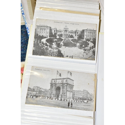 756 - POSTCARDS, nine albums containing approximately 430 Postcards dating from the Edwardian era predomin... 