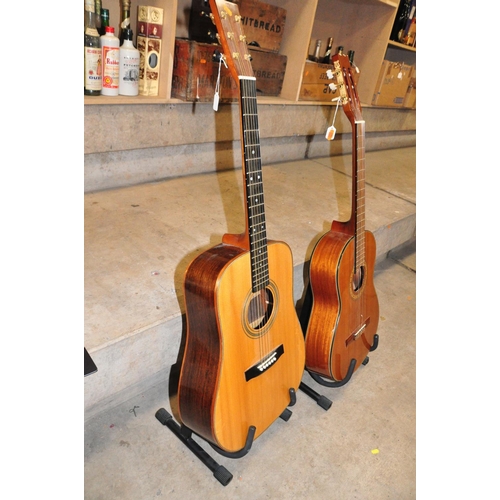 827 - A VANTAGE VC20 CLASSICAL GUITAR with a laminated Cedar top, laminated Rosewood back and sides, Mahog... 