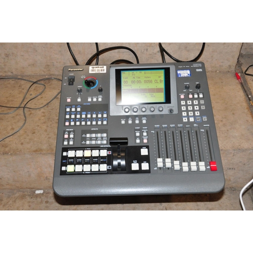 873 - A PANASONIC AG-MX70 DIGITAL AV MIXER with manual, power lead, software disc and full flightcase widt... 