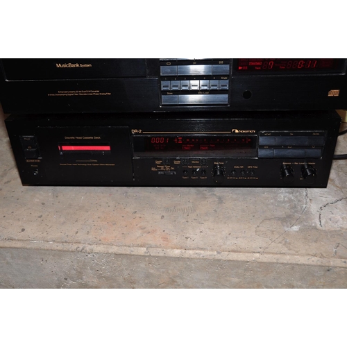 888 - A NAKAMICHI COMPONANT HI FI comprising of a TA-4 Tuner Amplifier  with original box, a MB1 Music Ban... 